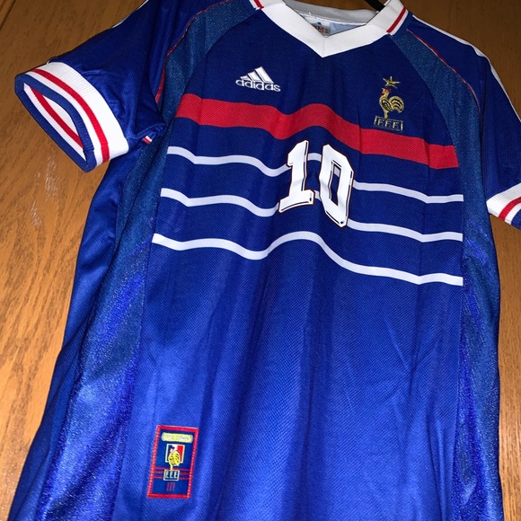 Retro France 1998 Jerseys - Picture 2 of 9